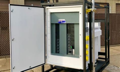 power distribution box 5 ton|temporary power distribution box.